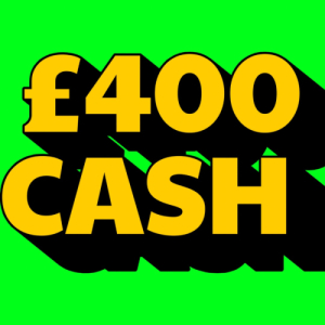 £400 CASH- TWO WINNERS!